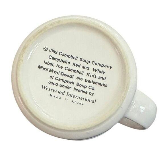 Campbell's Homestyle Soup Mug VTG 1989 Coffee Cup Westwood International Kitchen - Picture 5 of 5